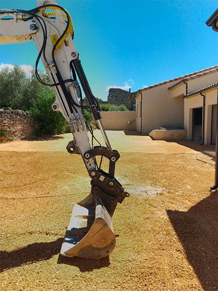 Chantier de terrassement et d’aménagement réalisé par CABROL TP — photo 1