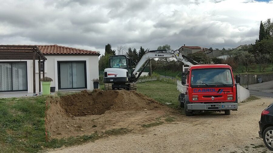 Chantier de terrassement et d’aménagement réalisé par CABROL TP — photo 10