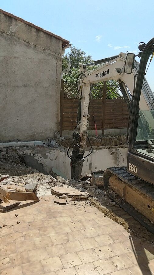 Réalisation CABROL TP : démolition — photo 2